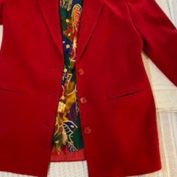 David Benjamin Wool Blazer Size 12 (fits largish - see measurements) fully lined - Picture 6 of 11